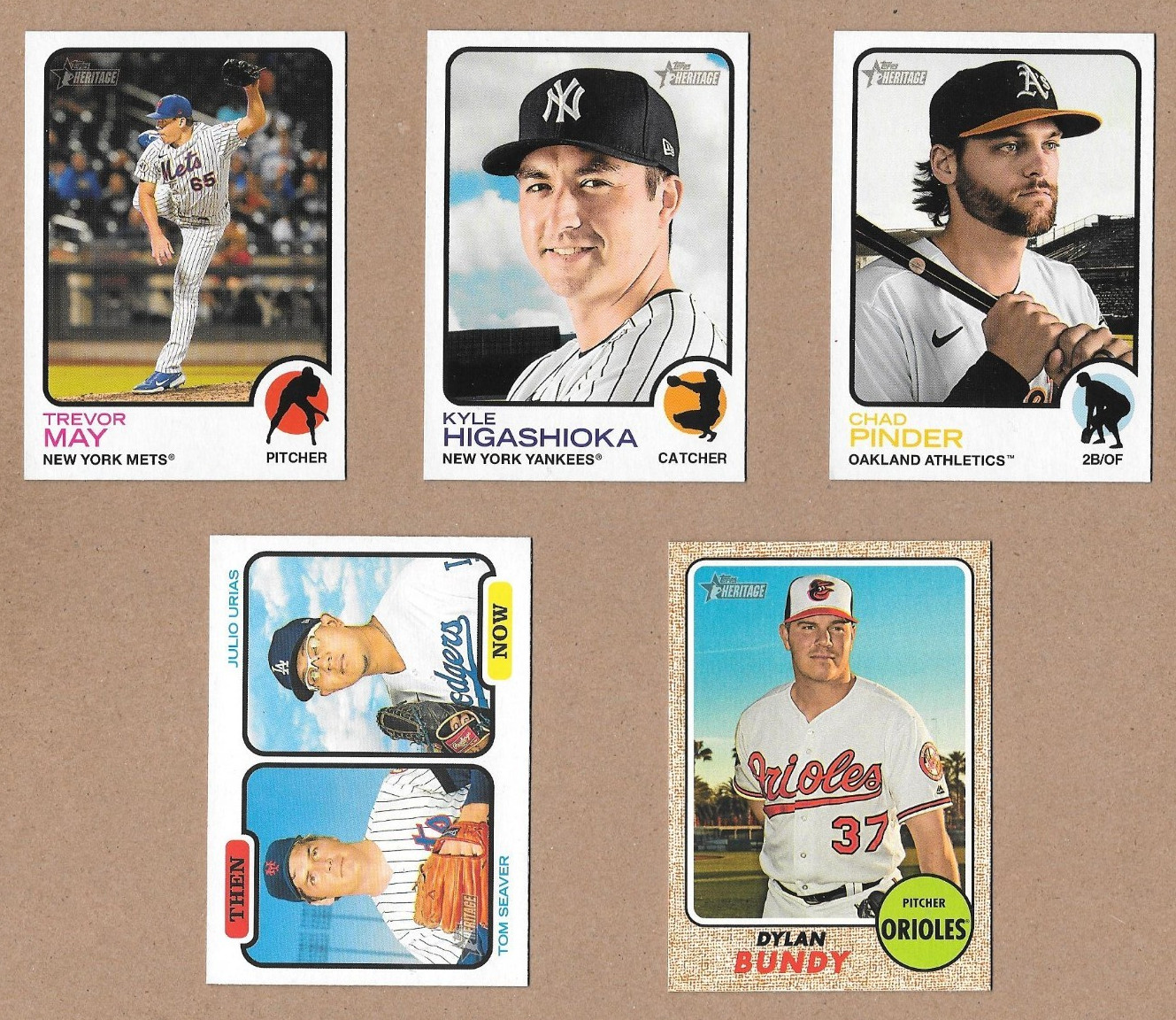 Topps Heritage Short Print SP various years
