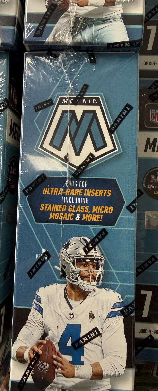 2025 Panini Mosaic Football Factory Sealed Mega Box