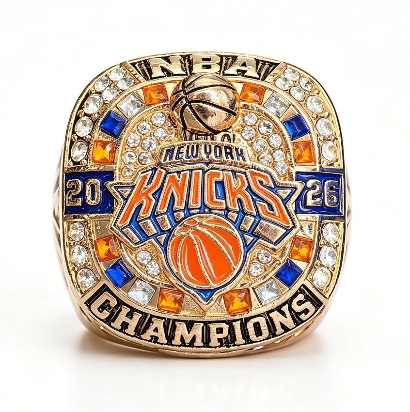 NY New York Knicks 2026 NBA Championship Ring Size 9-11-13