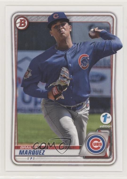 2020 Bowman 1st Edition Brailyn Marquez #BFE-49 05l6