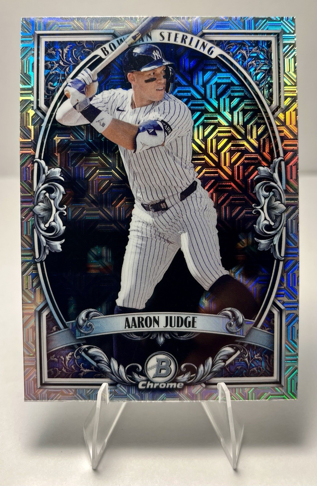 2026 Bowman Aaron Judge Chrome Bowman Sterling Mojo Refractor – Yankees