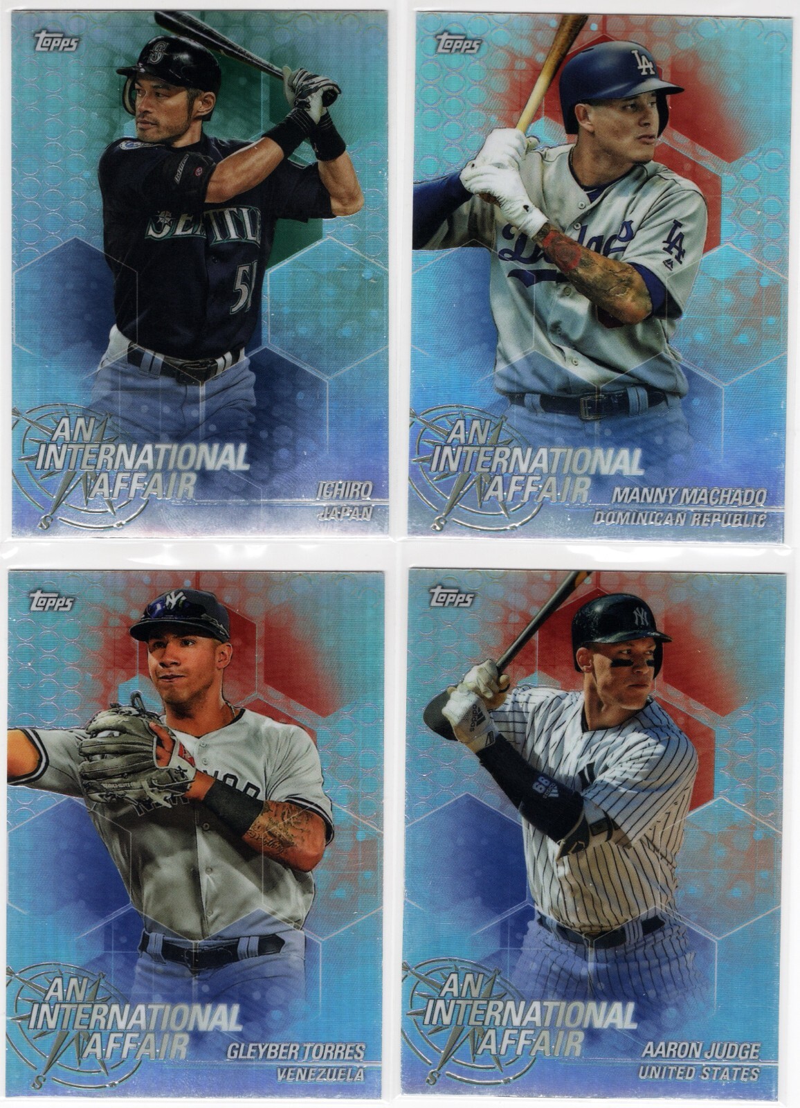2018 Topps Chrome Update International Affair -You Pick- **Buy More, Save More**