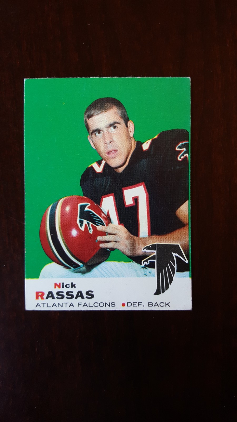 1969 topps football cards #71 to #140, complete your set