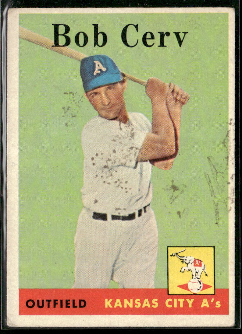 1958 Topps #329 Bob Cerv – Very Good 3002704