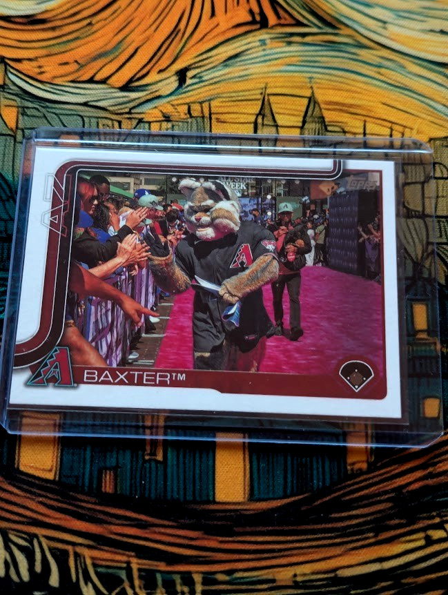 2025 Topps Baxter Mascots #M-1 Arizona Diamondbacks CELEBRATION