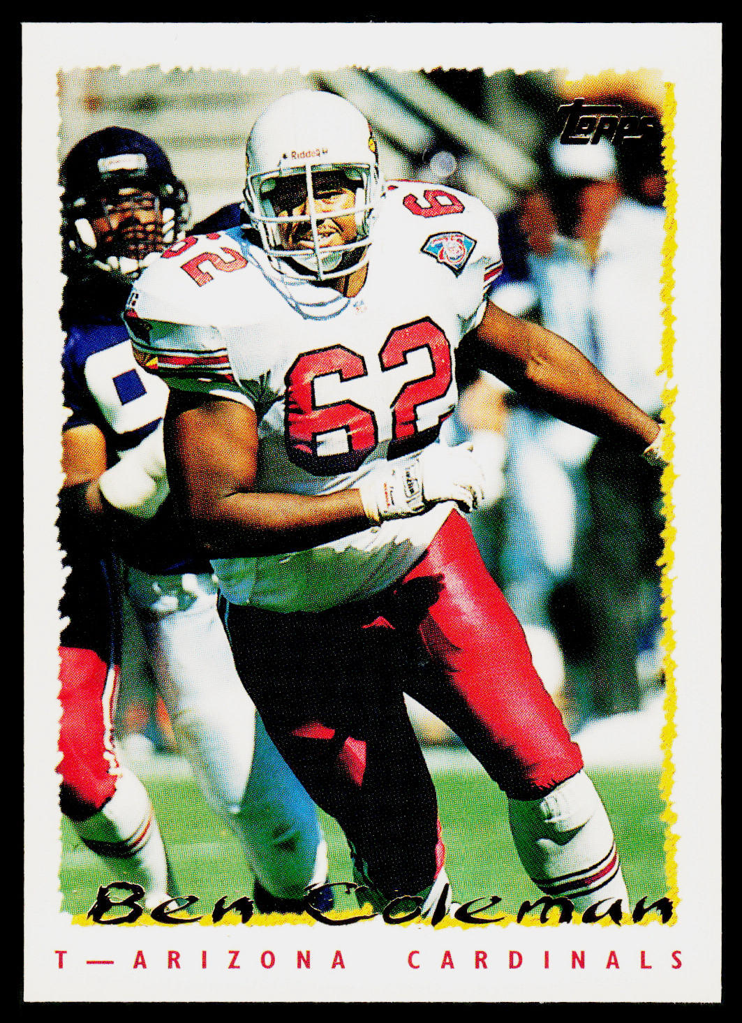 Ben Coleman, 1995 Topps, #53, Arizona Cardinals,