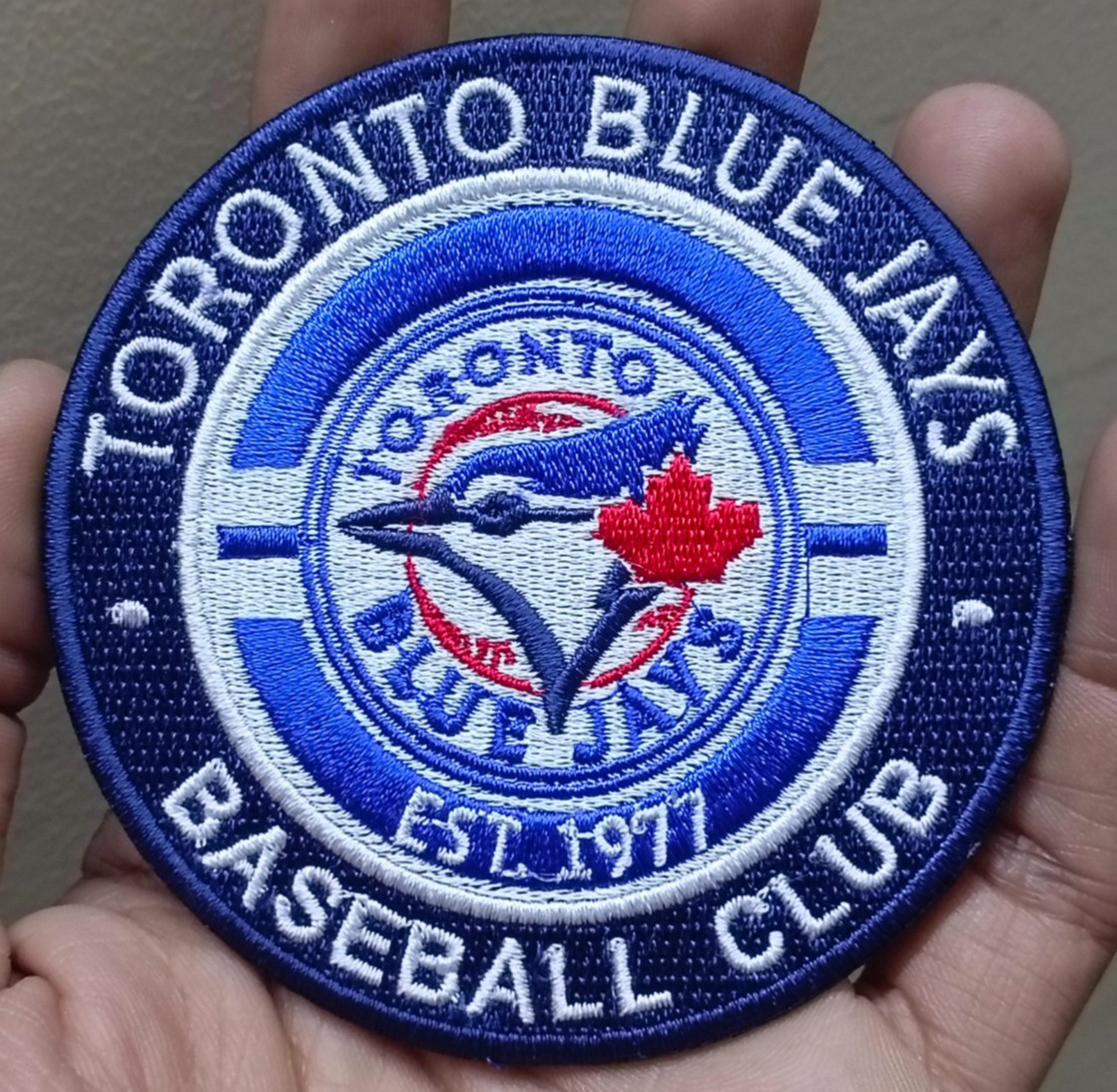 Toronto Blue Jays MLB Baseball Team Logo Iron On Patch-Sew Patch-Embroidered