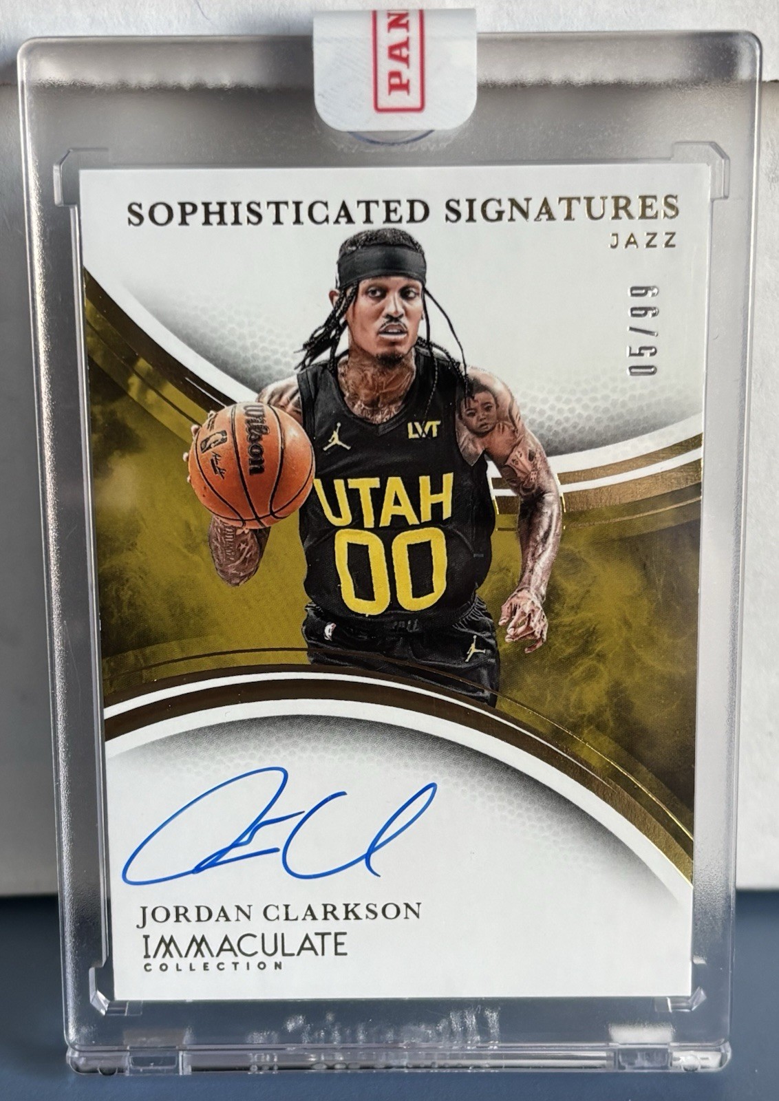 Jordan Clarkson 2024-25 Immaculate Sophisticated Auto /99