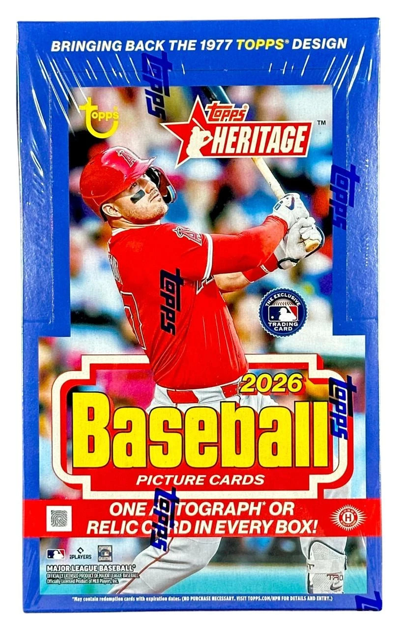 2026 Topps Heritage (YOU PICK) Chrome, Refractor, Pink, Green, Yellow, Aqua.