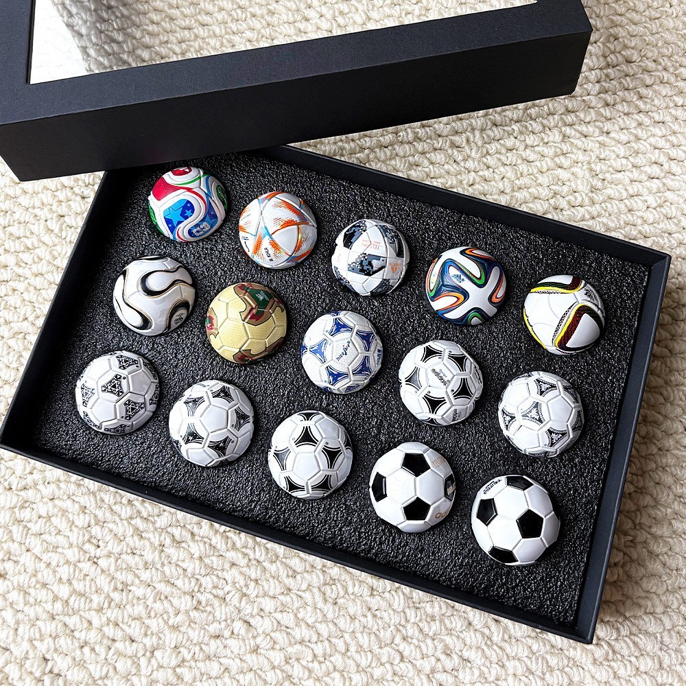 2026 FIFA World Cup Mini Soccer Balls (1970-2026) Collection Gift With Box