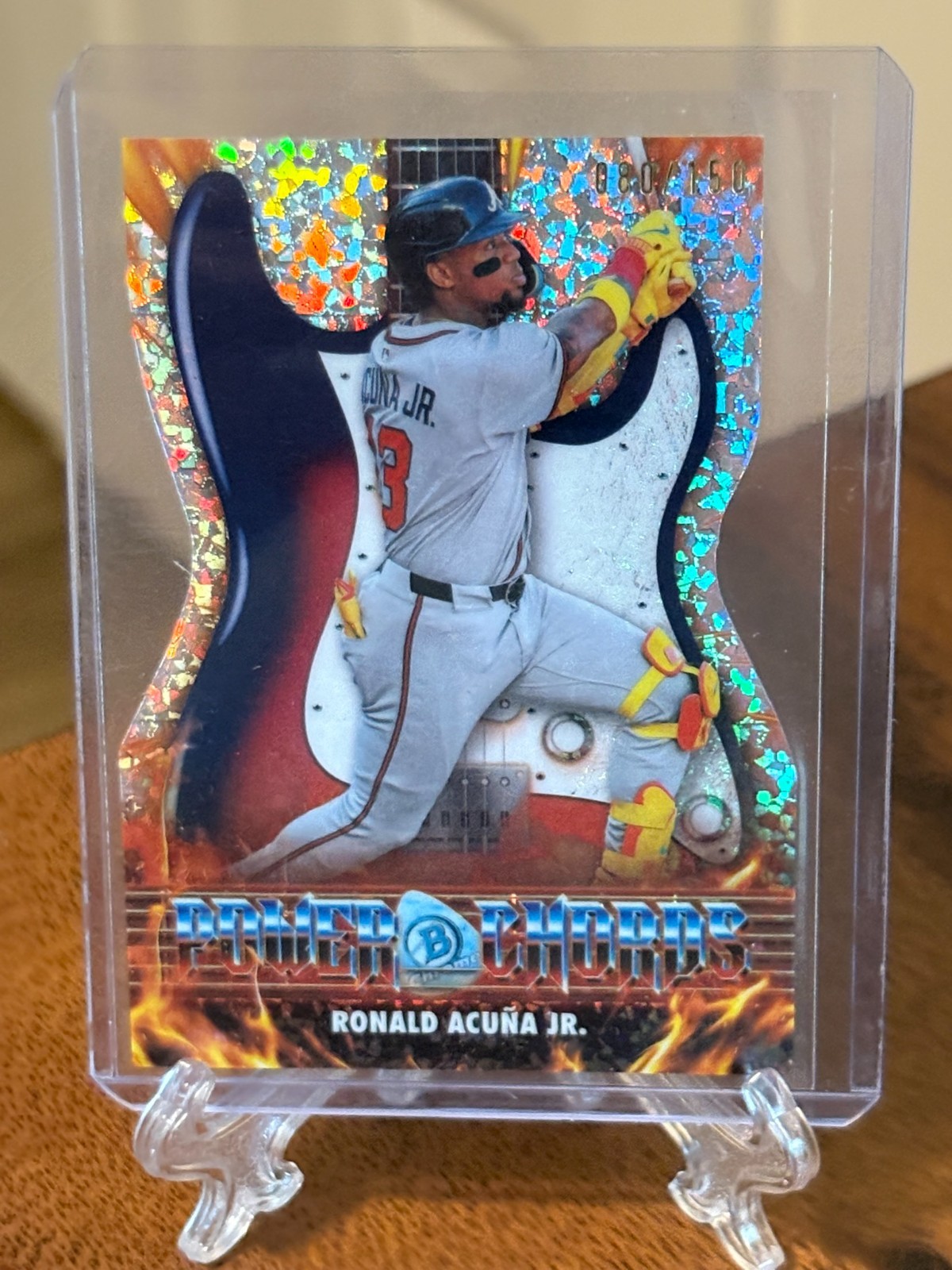 Ronald Acuna Jr. [Mini-Diamond] #PC-3 2026 Bowman Power Chords /150