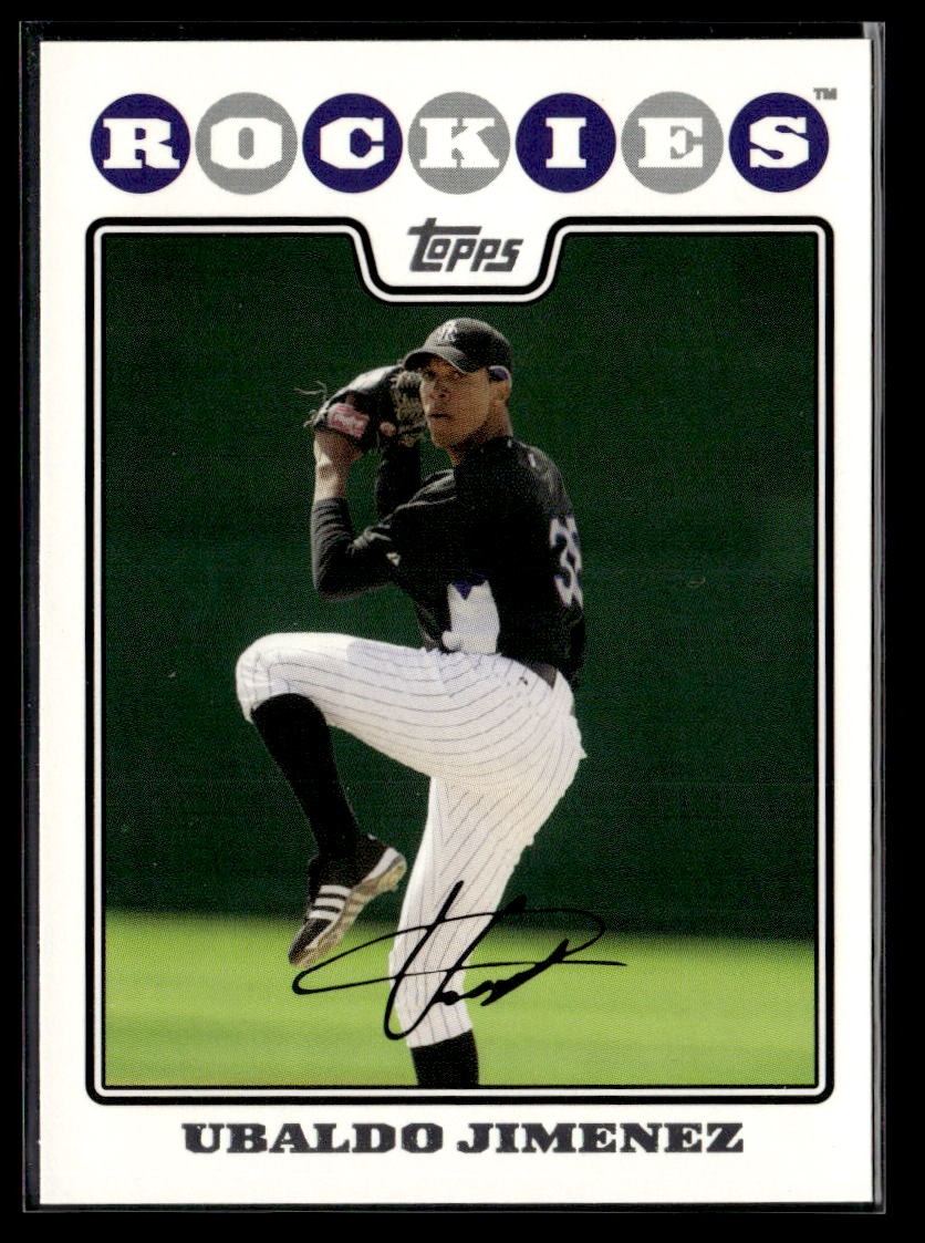 Ubaldo Jimenez 2008 Topps #111 PLEASE READ