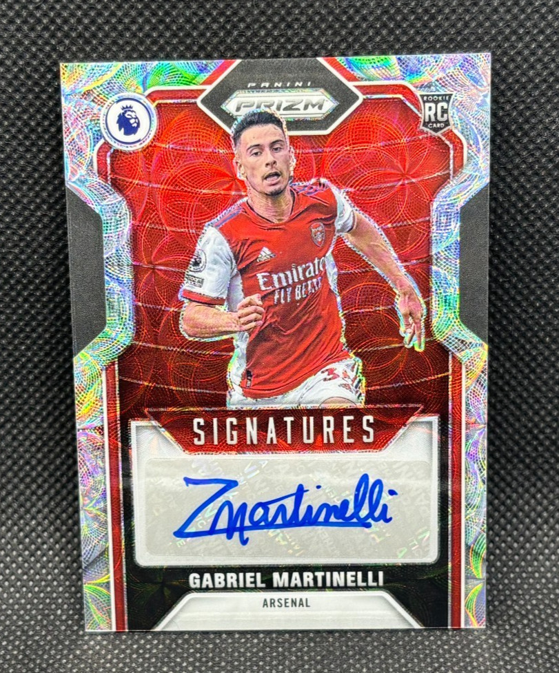 Gabriel Martinelli RC Auto Choice – 2021-22 Panini Prizm Premier League #S-GM
