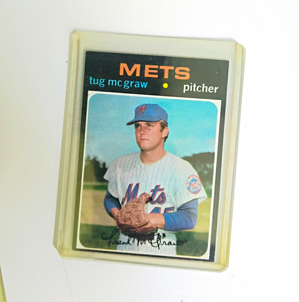Topps 1971 Tug McGraw Baseball Card