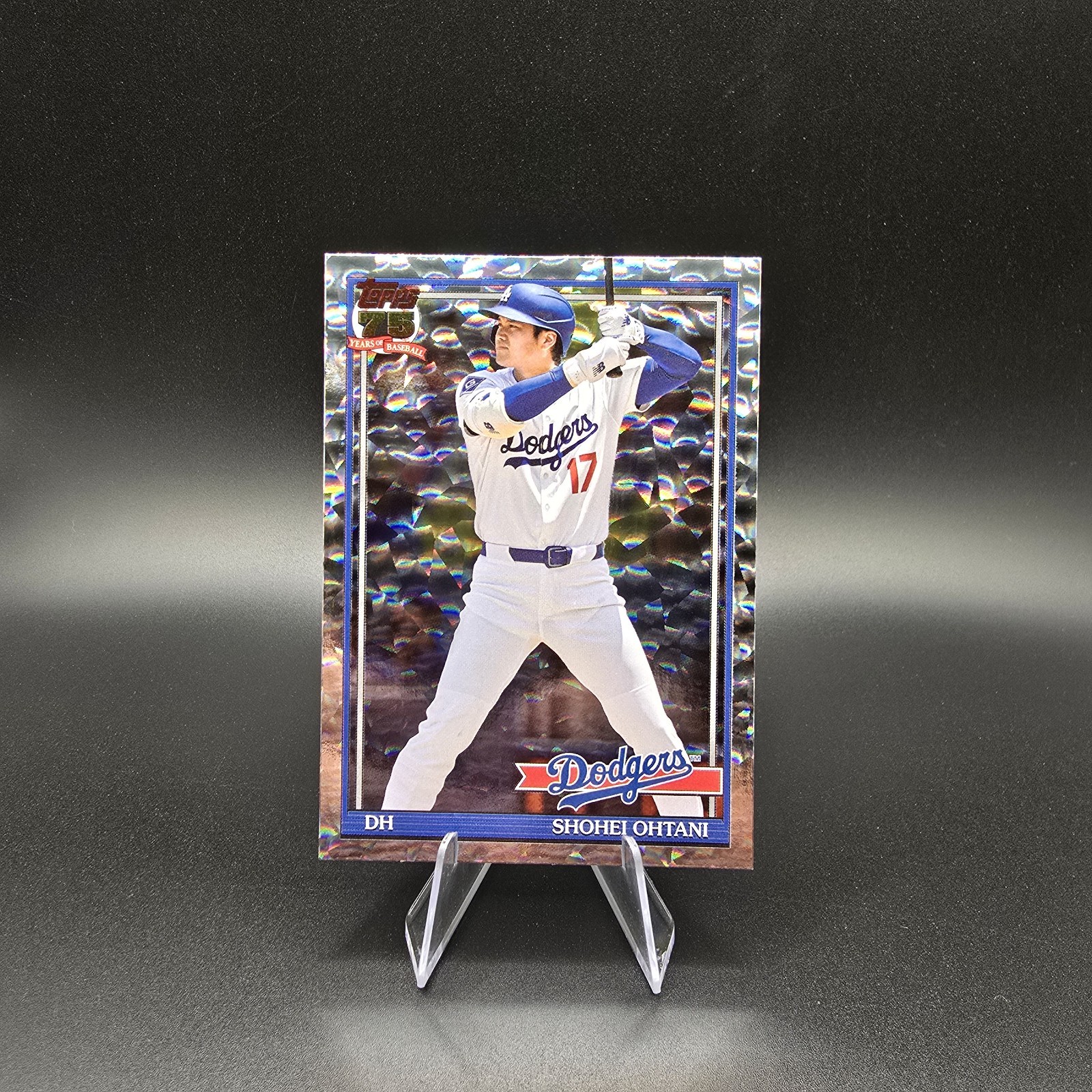 2026 Topps Series 2 Shohei Ohtani 1991 Topps Silver Crackle #91B2-1 Dodgers