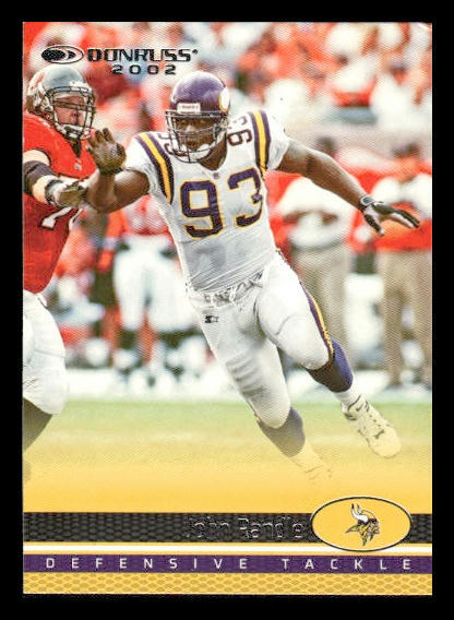 2022 Donruss #37 John Randle Retro 2002 Minnesota Vikings