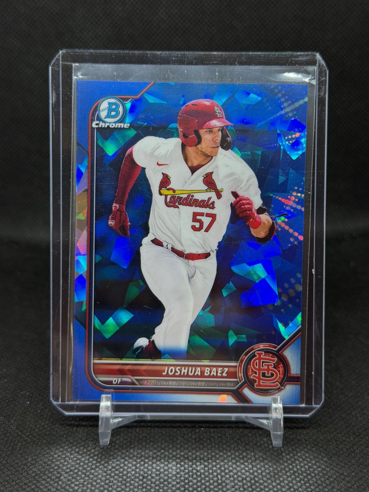 2022 Bowman Draft Sapphire Baseball Joshua Baez #BDC-76 Cardinals