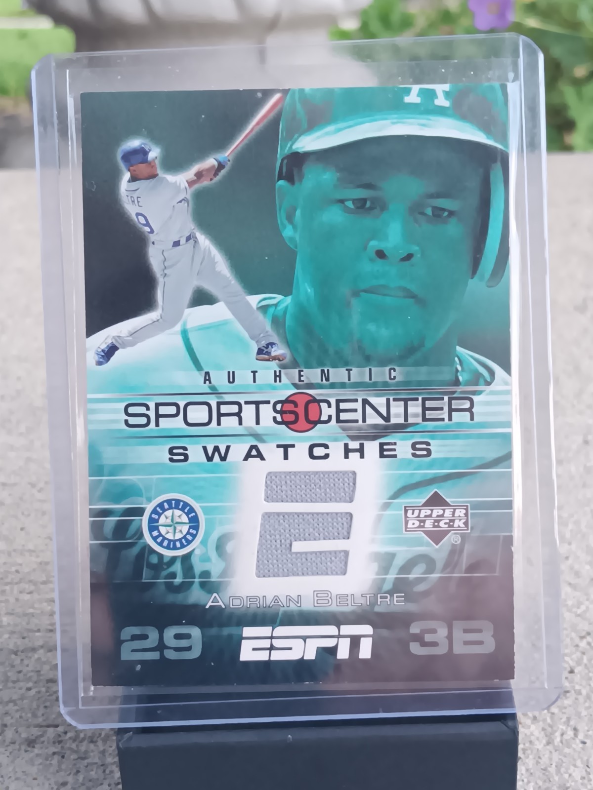 Upper Deck 2005 ESPN Adrian Beltre SportsCenter Swatches GU-AB Game-Used