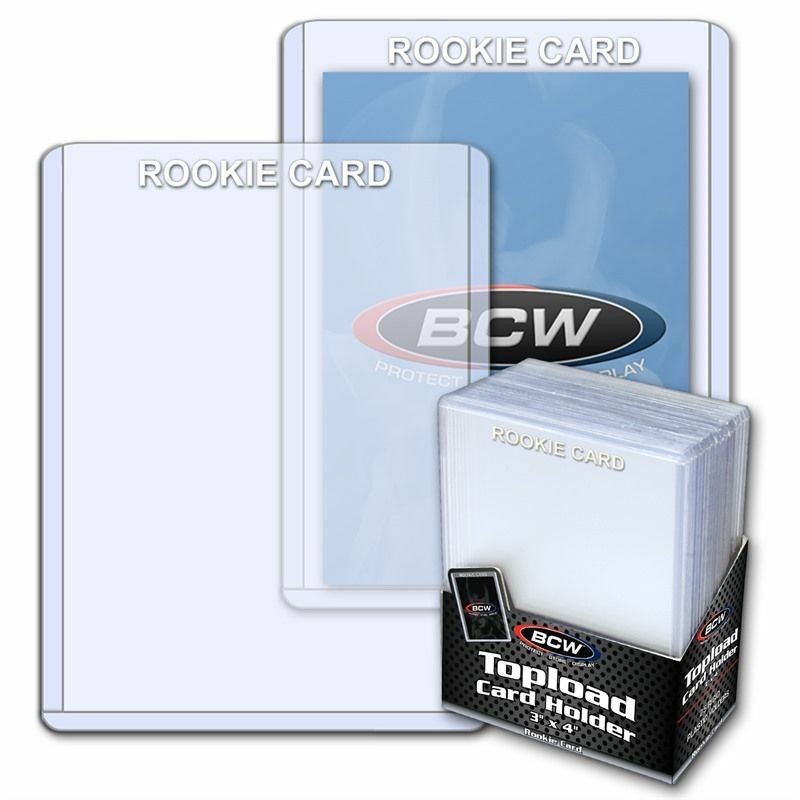 YOU PICK! BCW Top Loaders 35 59 79 108 138 168 197 pt Sleeves Team Bags 55 75