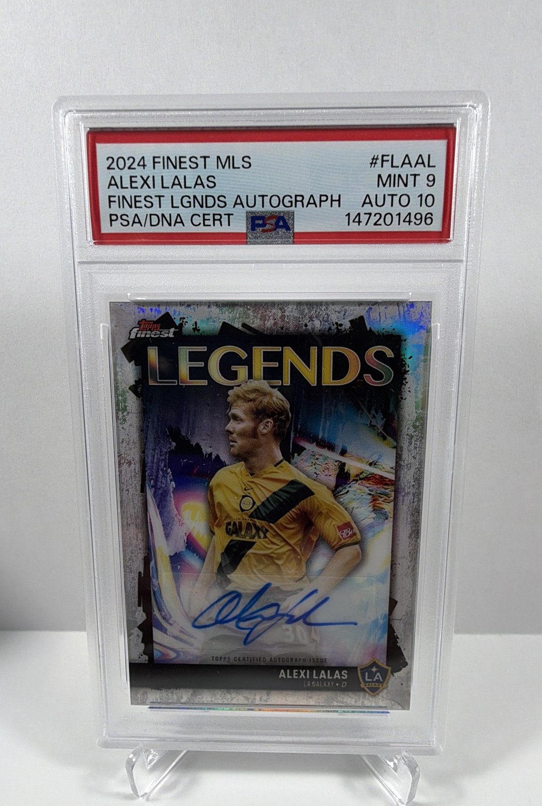 2024 Topps Finest MLS – #FLAAL Alexi Lalas Finest Legends Autographs (Auto)
