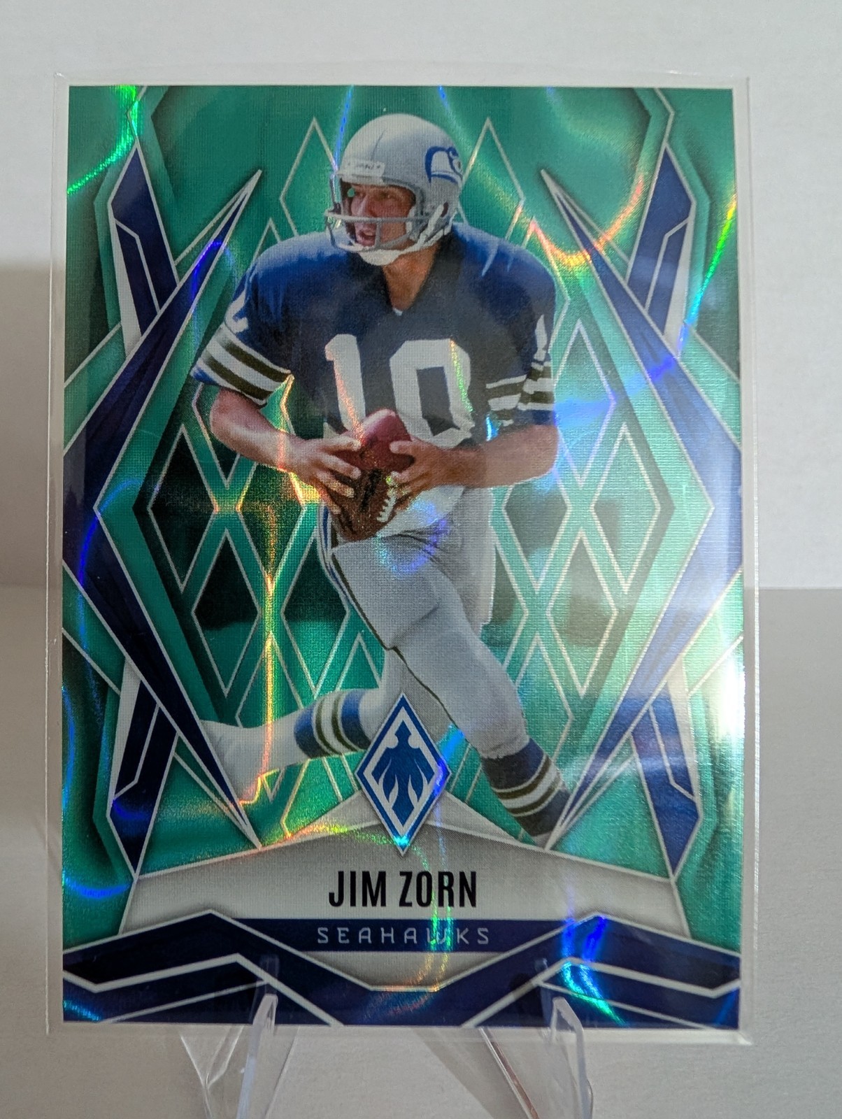 2025 Panini Phoenix #139 Jim Zorn Teal Lava Prizm #150/175