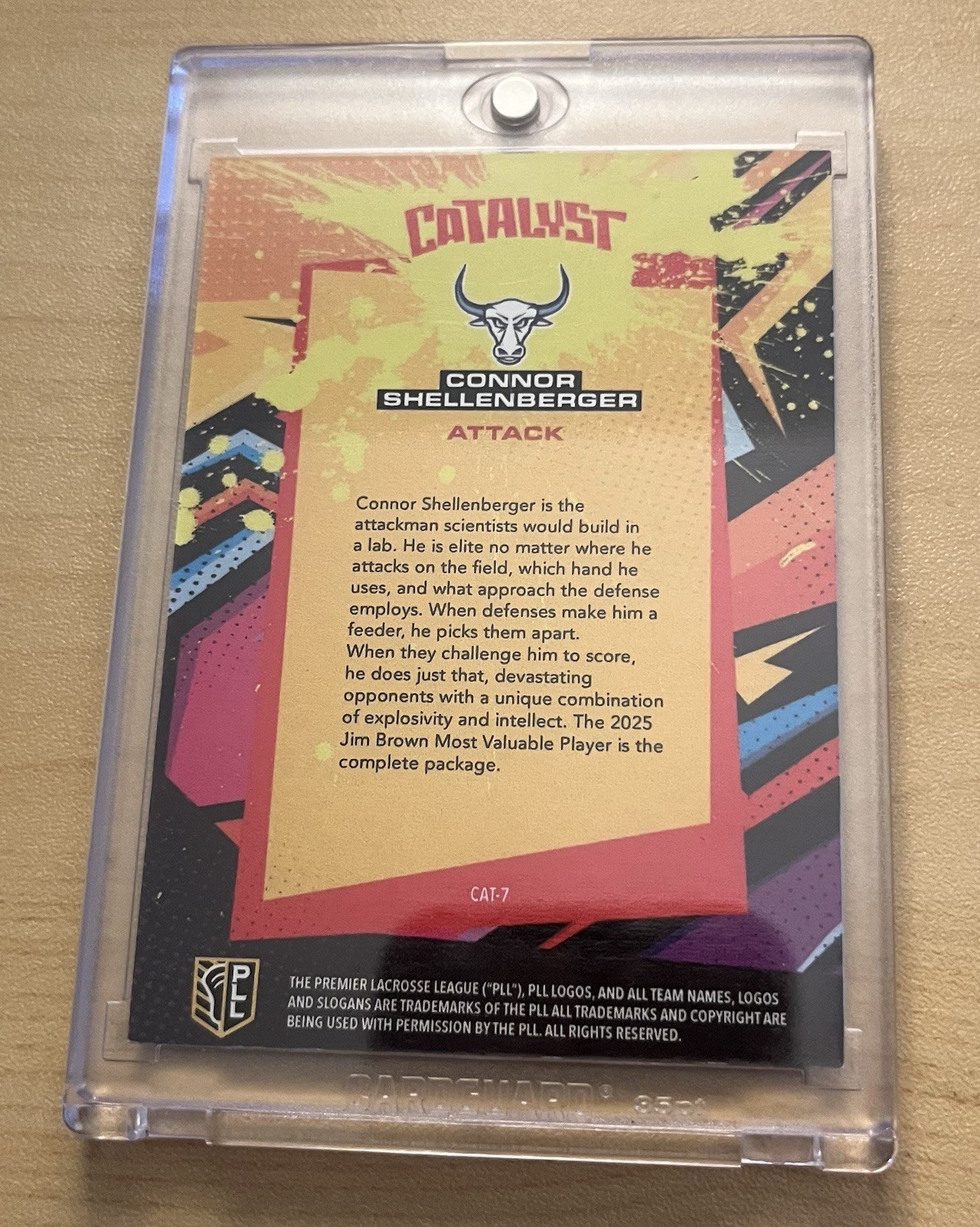 Conner Shellenberger (CASE HIT!) 2026 Catalyst Card (One-Touch Case Included)