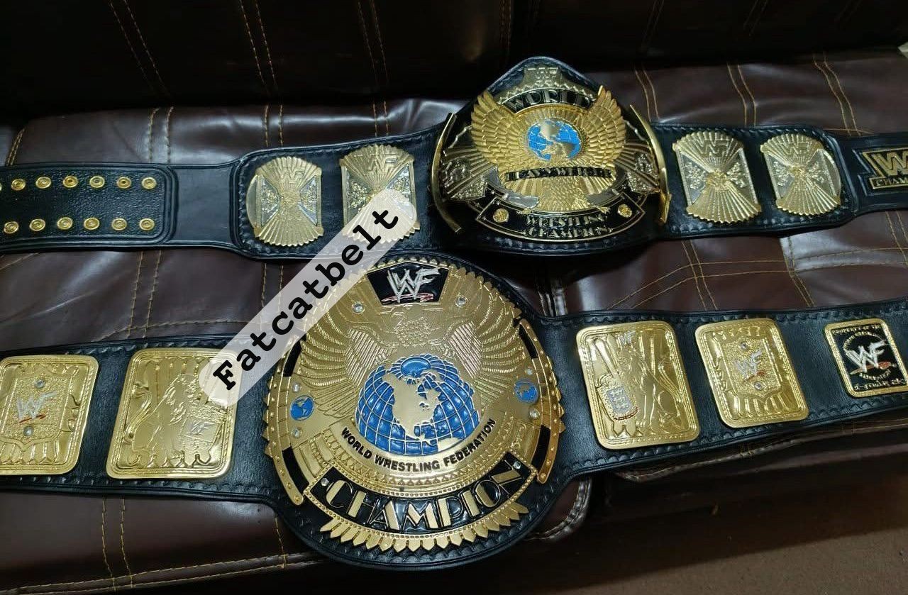 Winged Eagle & Scratch Logo Big Eagle Wrestling Championship Belt Replica 4mm