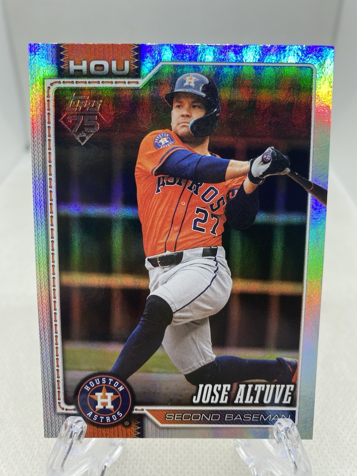 2026 Topps Series 1 – Jose Altuve #278 Rainbow Foil