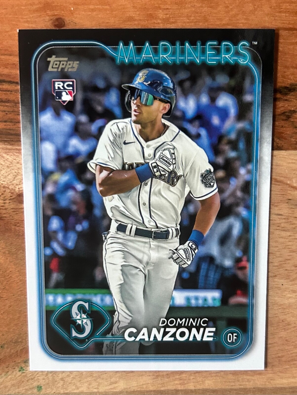 2024 Topps Series 1 Dominic Canzone RC Rookie #195 Seattle Mariners