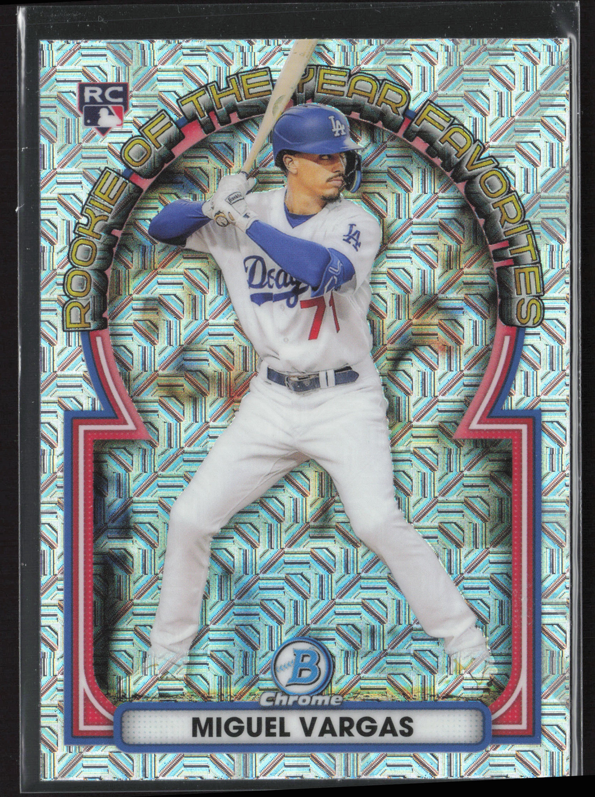 2023 Bowman Miguel Vargas ROYF-12 Mojo Refractor Chicago White Sox