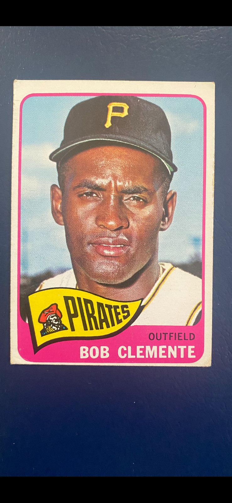 1965 Topps Baseball – Roberto Clemente #160 Pittsburgh Pirates (HOF) – EX+