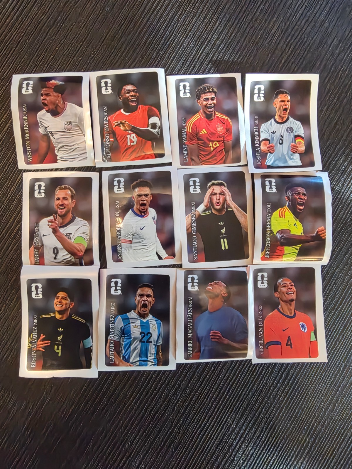Panini FIFA World Cup 2026 Coca-Cola Full Label Set-12