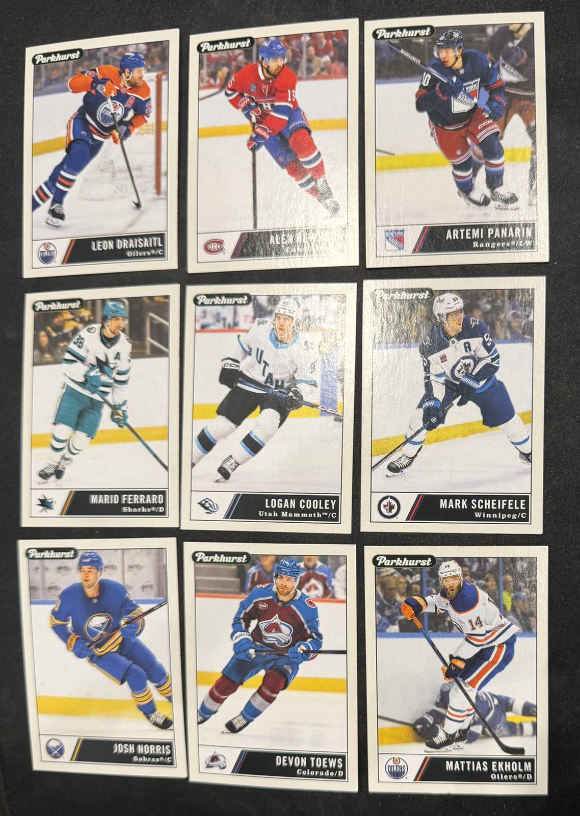 2025-26 Parkhurst Champions Hockey – Set Builder #1-250 w/ Rookies – You Pick!