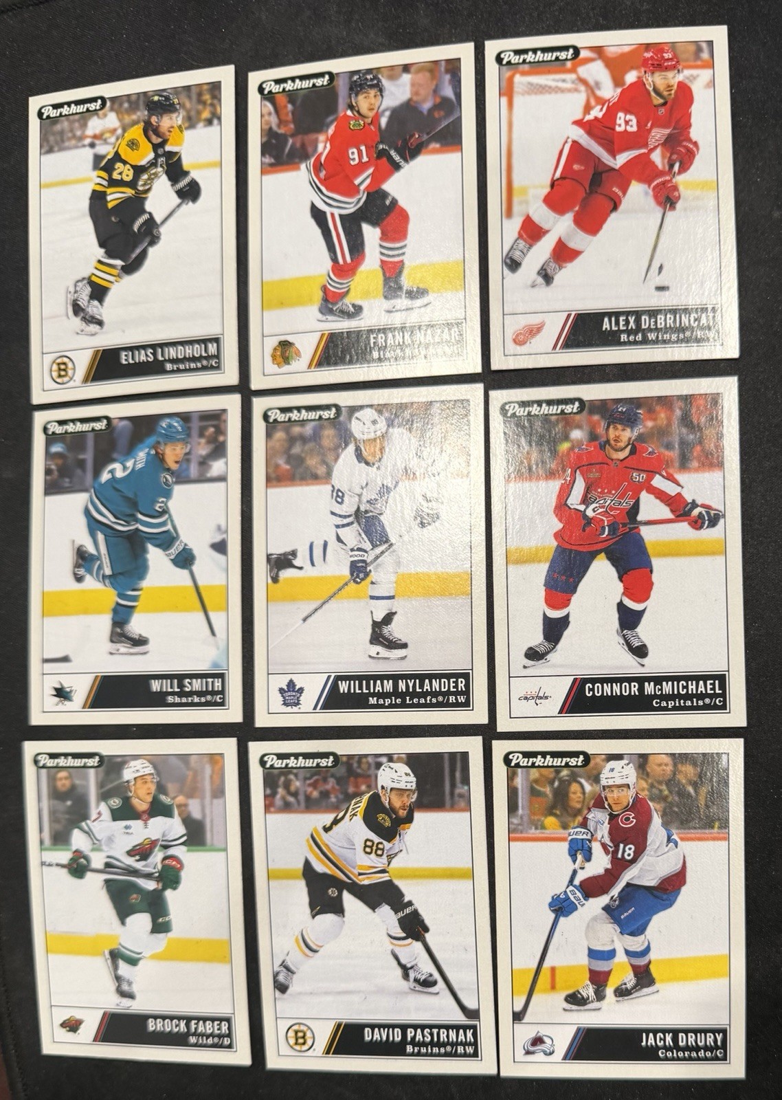 2025-26 Parkhurst Champions Hockey – Set Builder #1-250 w/ Rookies – You Pick!