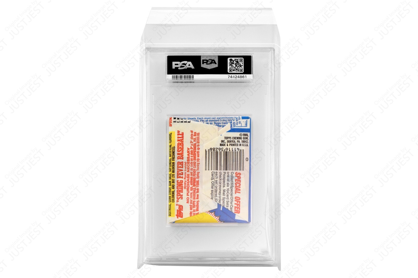Protective Sleeves for PSA Graded Sports Wax Packs – x10 Self Sealing