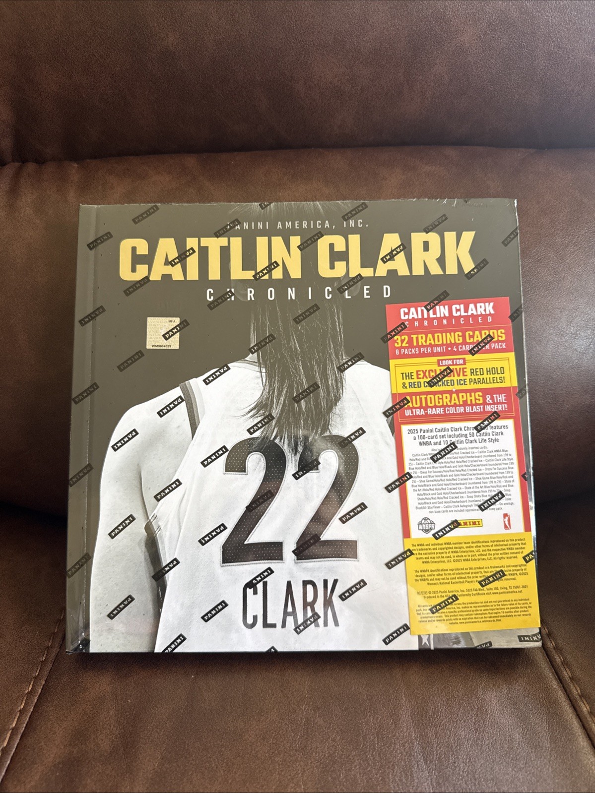 2025 Panini Caitlin Clark Chronicled Book Factory Sealed