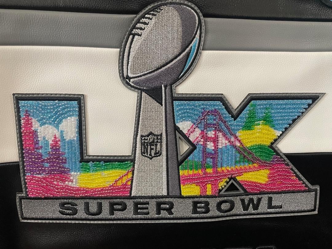 2026 NFL Super Bowl LX San Francisco Moto Leather Jacket by Pro Standard Size M