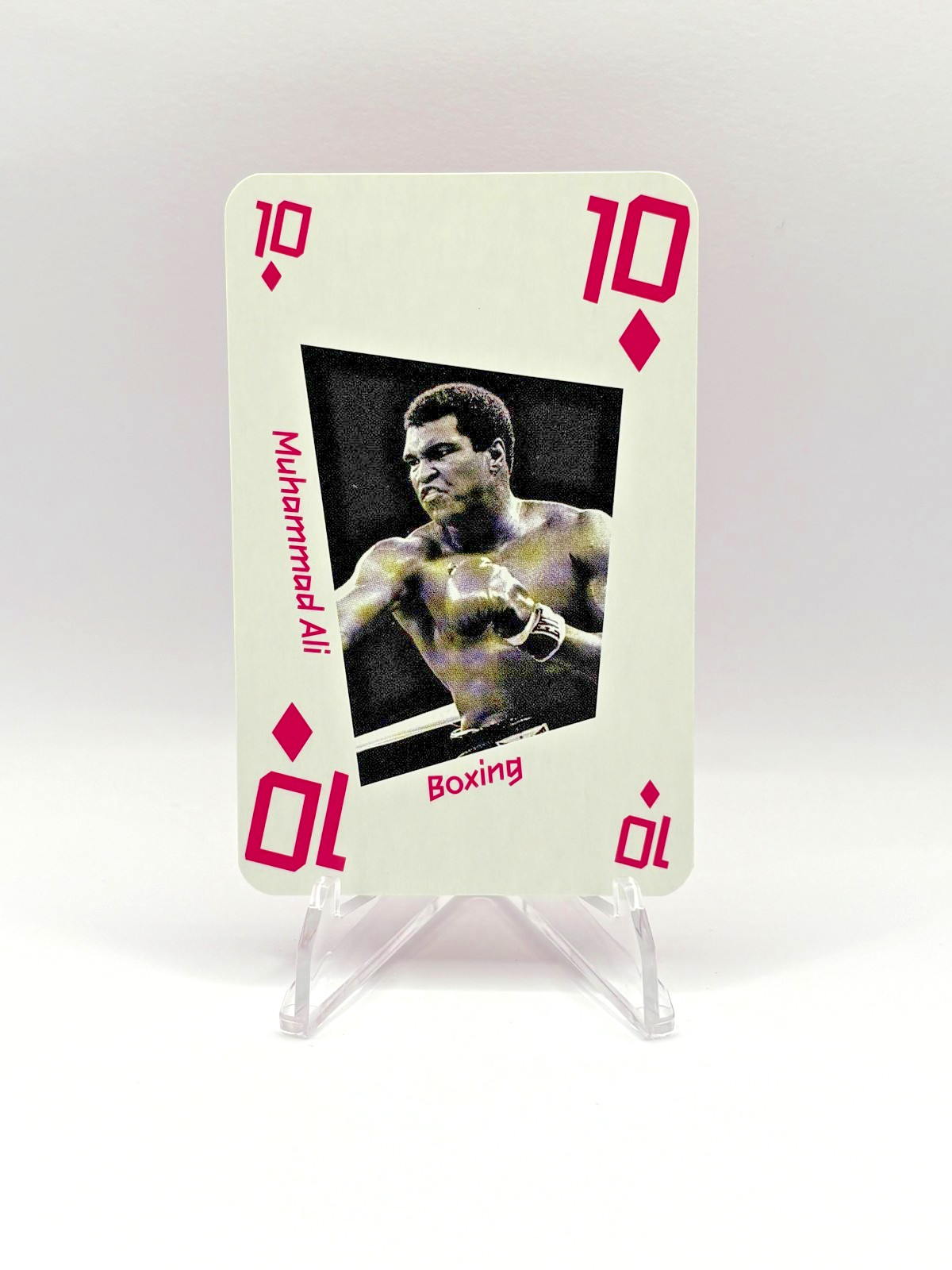 Muhammad Ali / Cassius Clay 2007 Locog London UK Olympic Boxing Card – RARE!