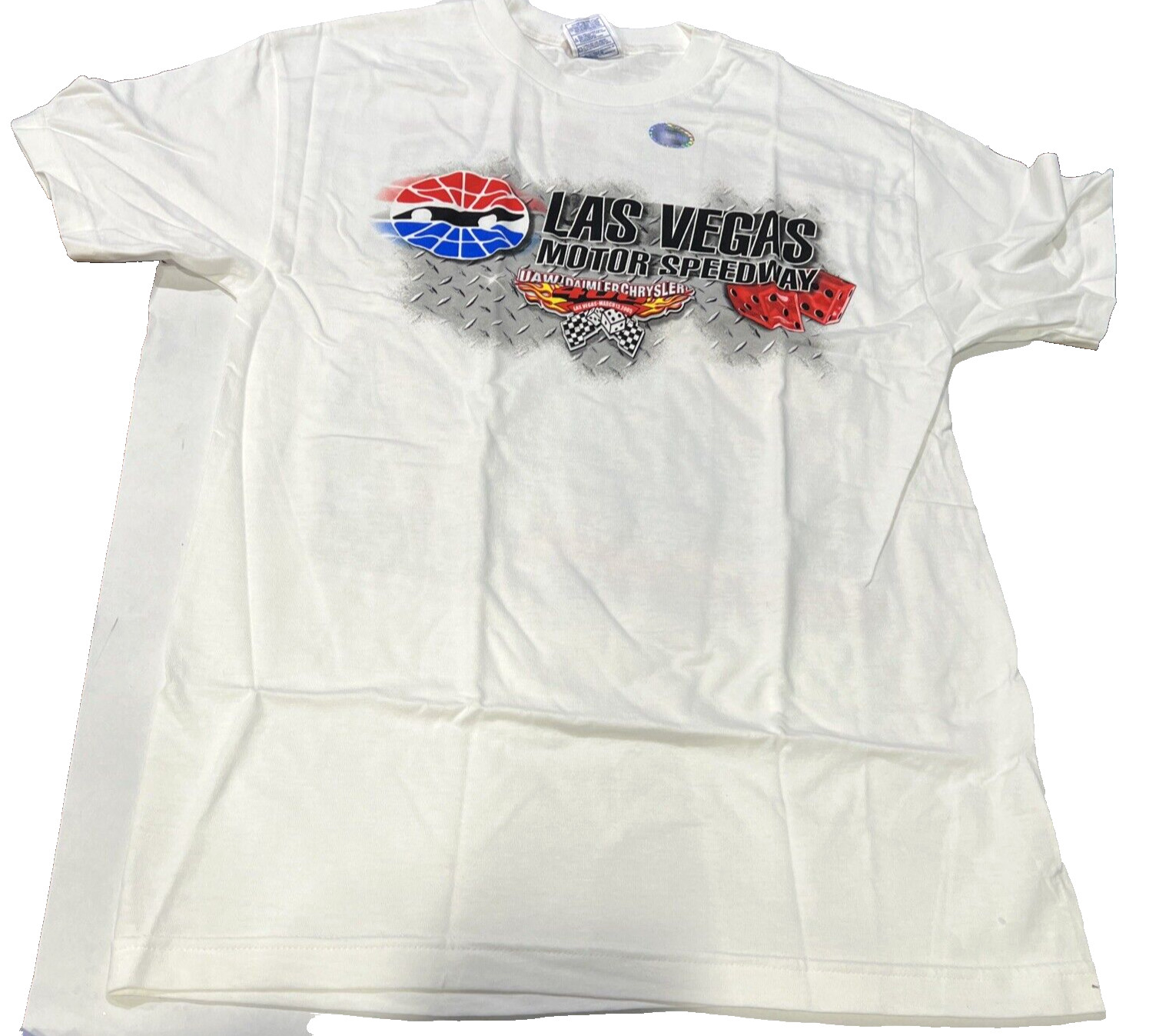 Vintage NASCAR Racing Shirts Las Vegas (Old Venders Stock) (4-Pack) (Size Large)