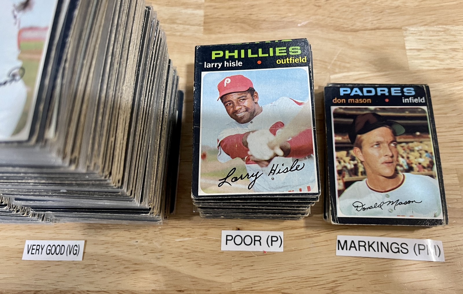 1971 Topps Baseball Cards 351-500 (P-NM) – You Pick – Complete Your Set