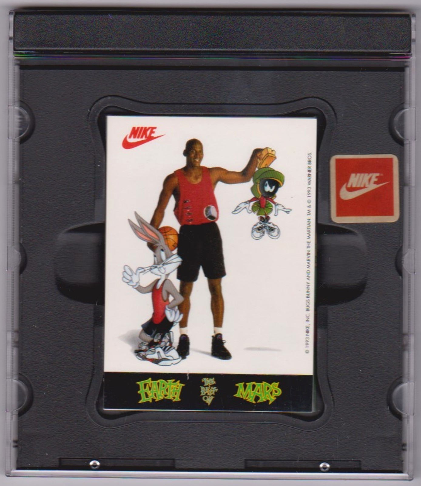 1993 Nike Stickers Michael Jordan 12 Sticker Set In Factory Case