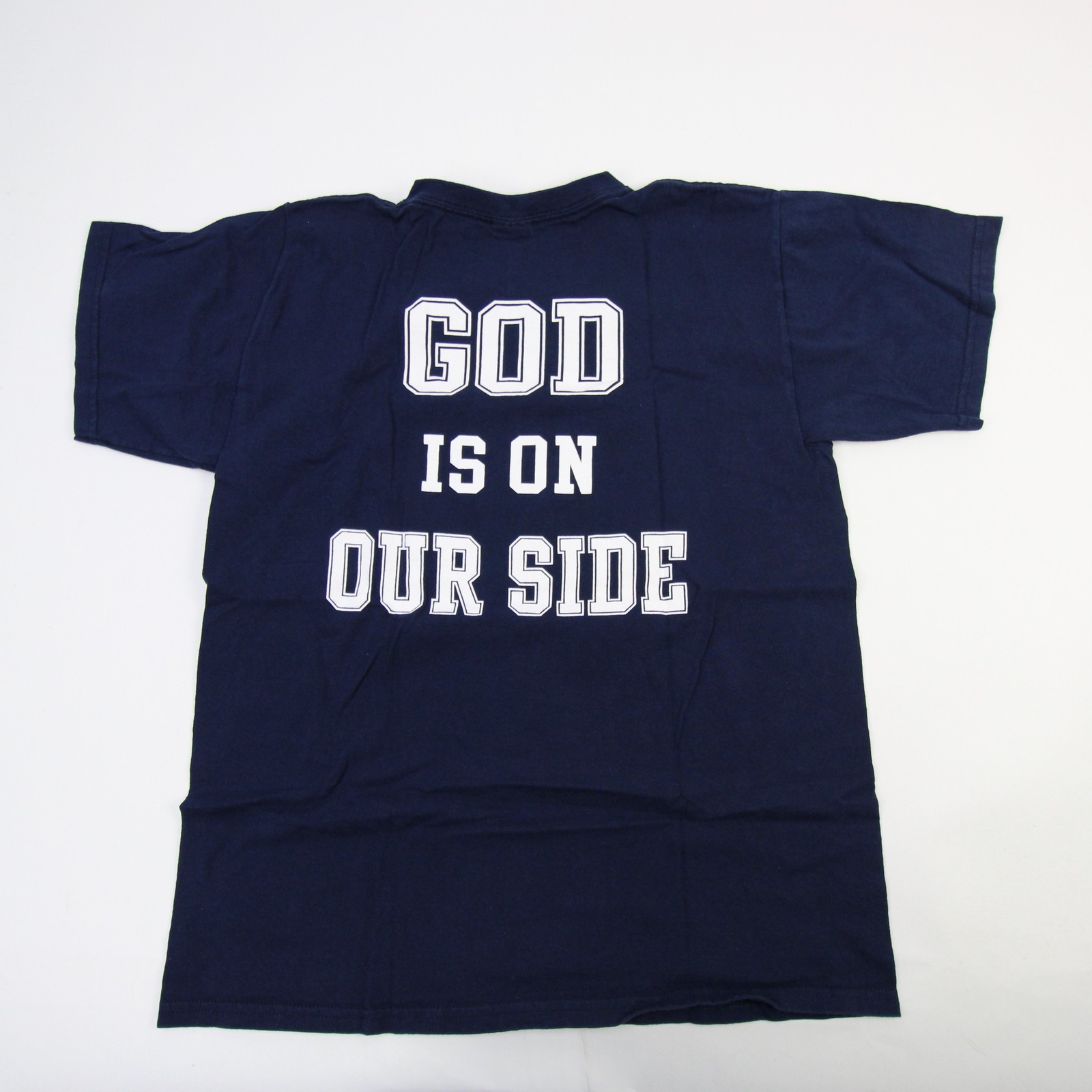 Limestone Saints Gildan Short Sleeve Shirt Men’s Navy Used L