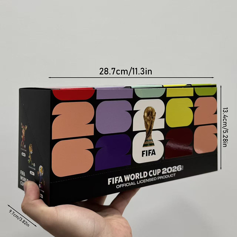 Large FIFA World Cup 2026 Official Mascot Figurines 9cm Licensed Collectible