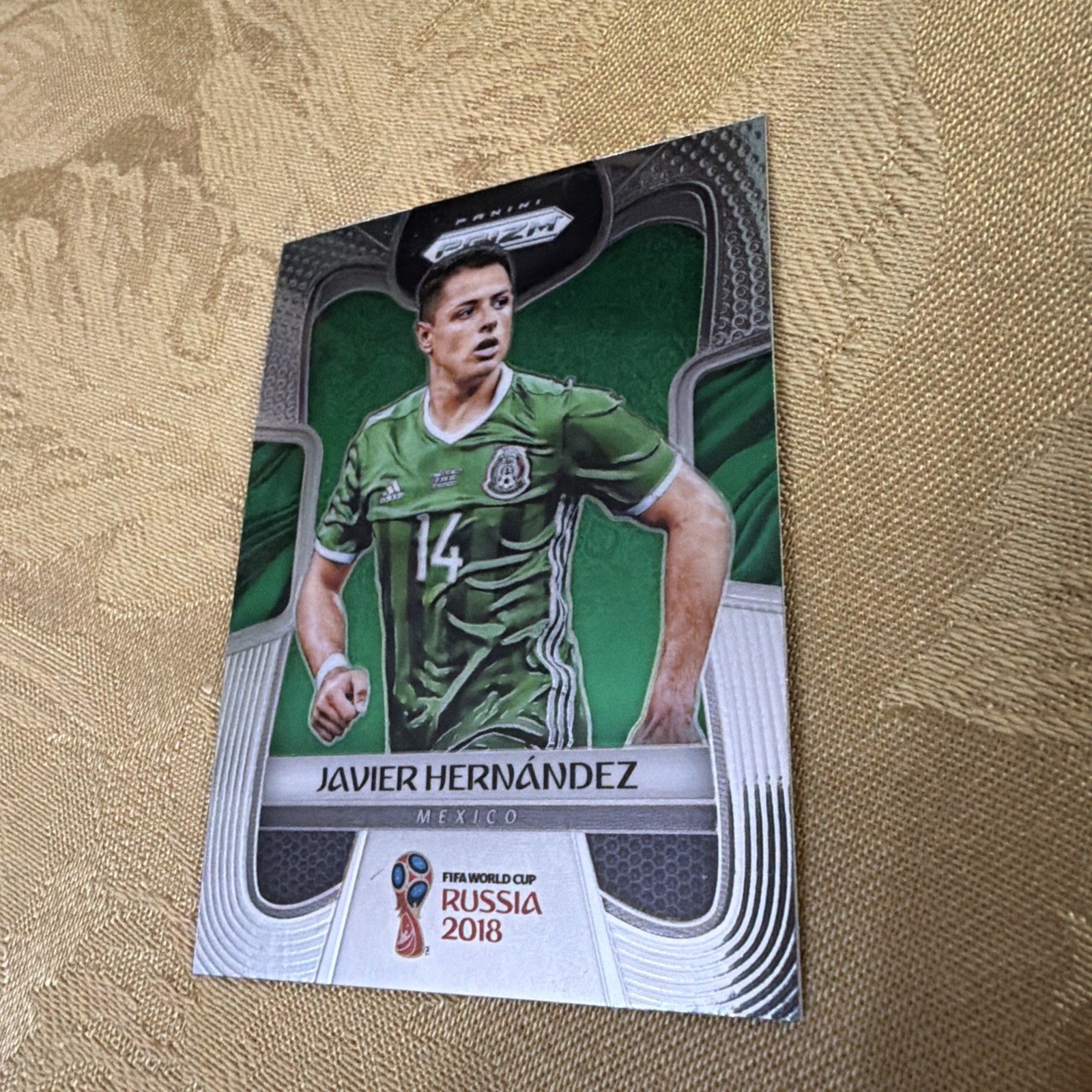 2018 Panini Prizm World Cup Soccer Base #127 Javier Hernandez – Mexico