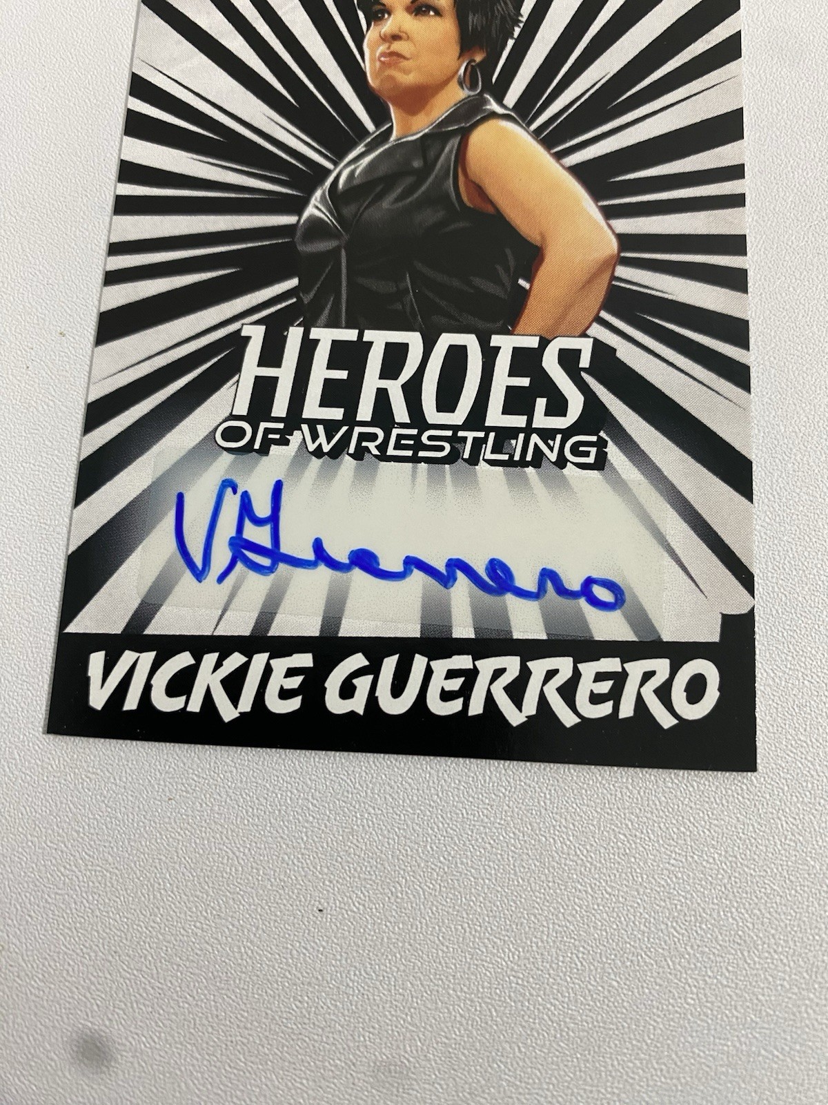 2023 Leaf Heroes of Wrestling Vickie Guerrero Autograph Auto White