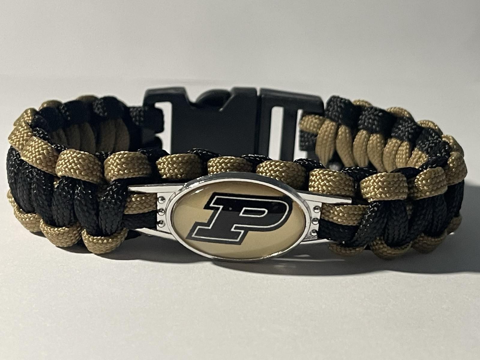 Purdue Boilermakers College Paracord Bracelet NEW