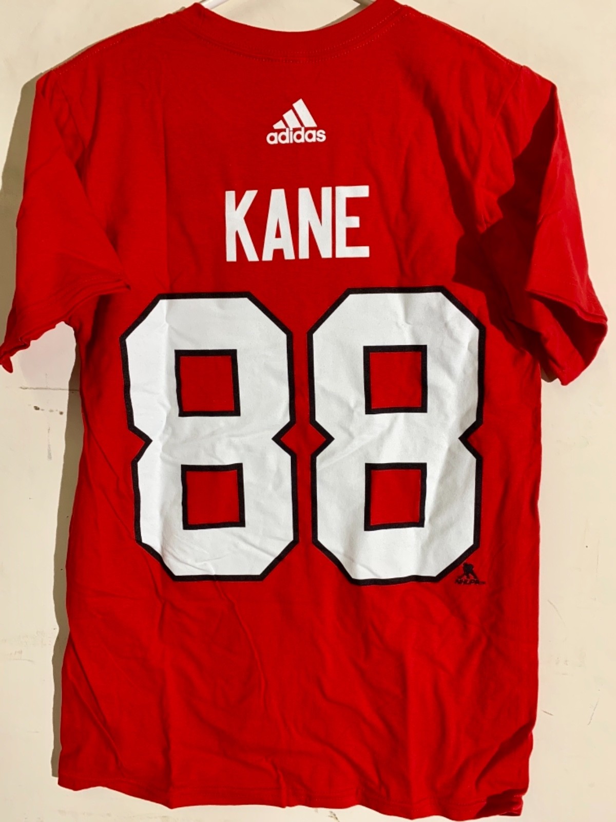 adidas NHL T-Shirt Chicago Blackhawks Patrick Kane Red sz XL