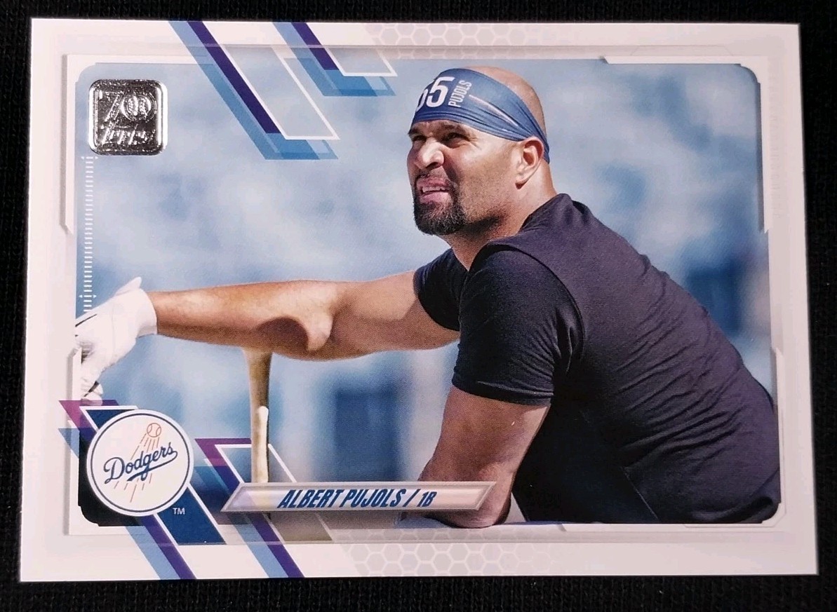 2021 Topps Update Albert Pujols #US200 Photo Image Variation SP