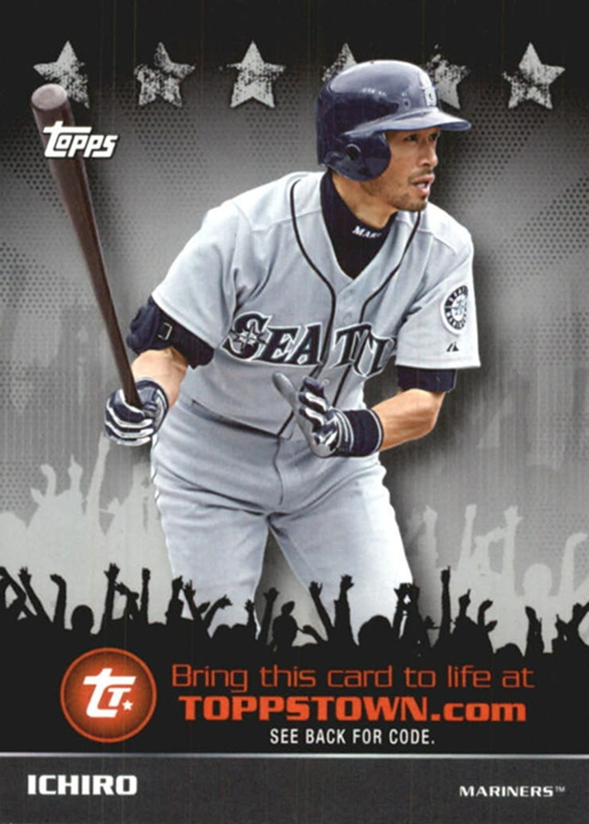 2009 Topps TOPPS TOWN #TTT16 Ichiro Suzuki Seattle Mariners HOF
