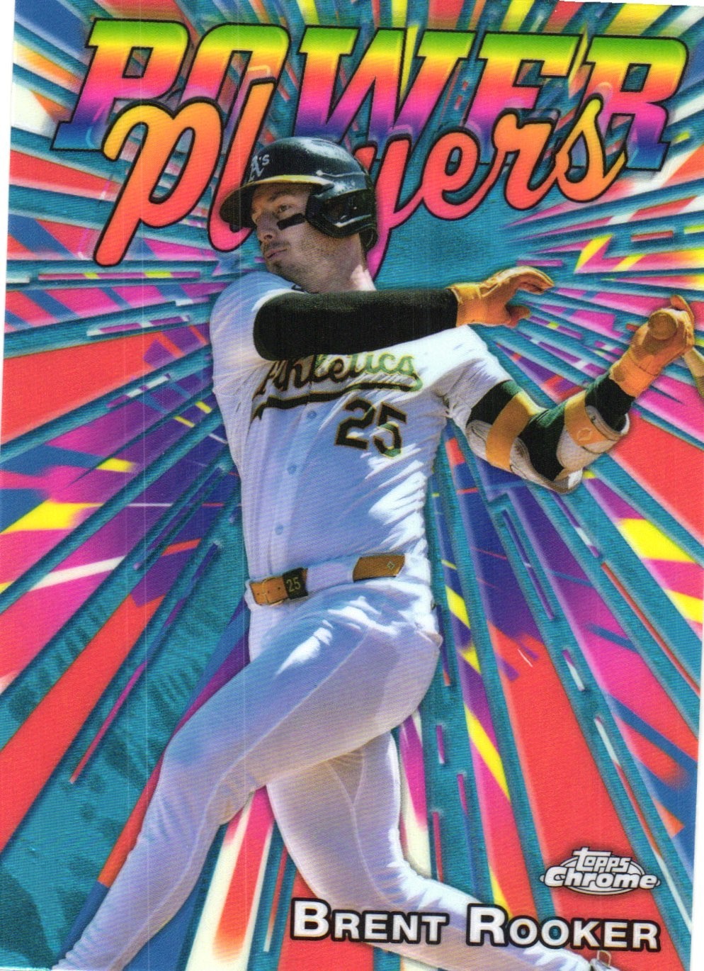 2024 Topps Chrome Brent Rooker Power Players Insert #PP-3